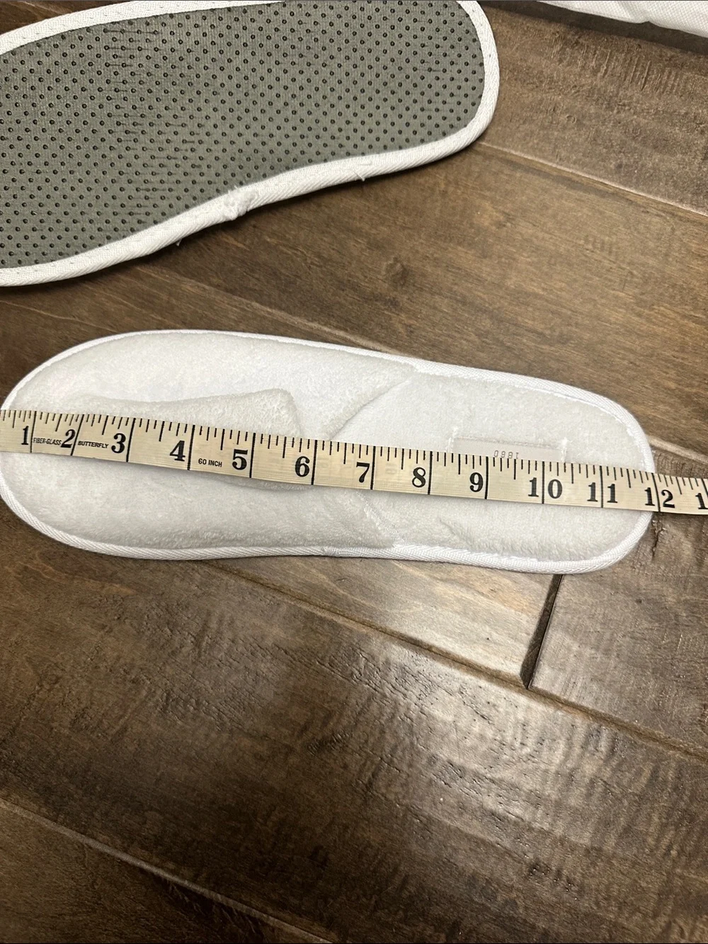 Frette 1860 luxury White Terry Open-Back Spa Slippers